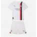 AC Milan Theo Hernandez #19 Replika Babytøj Udebanesæt Børn 2023-24 Kortærmet (+ Korte bukser)